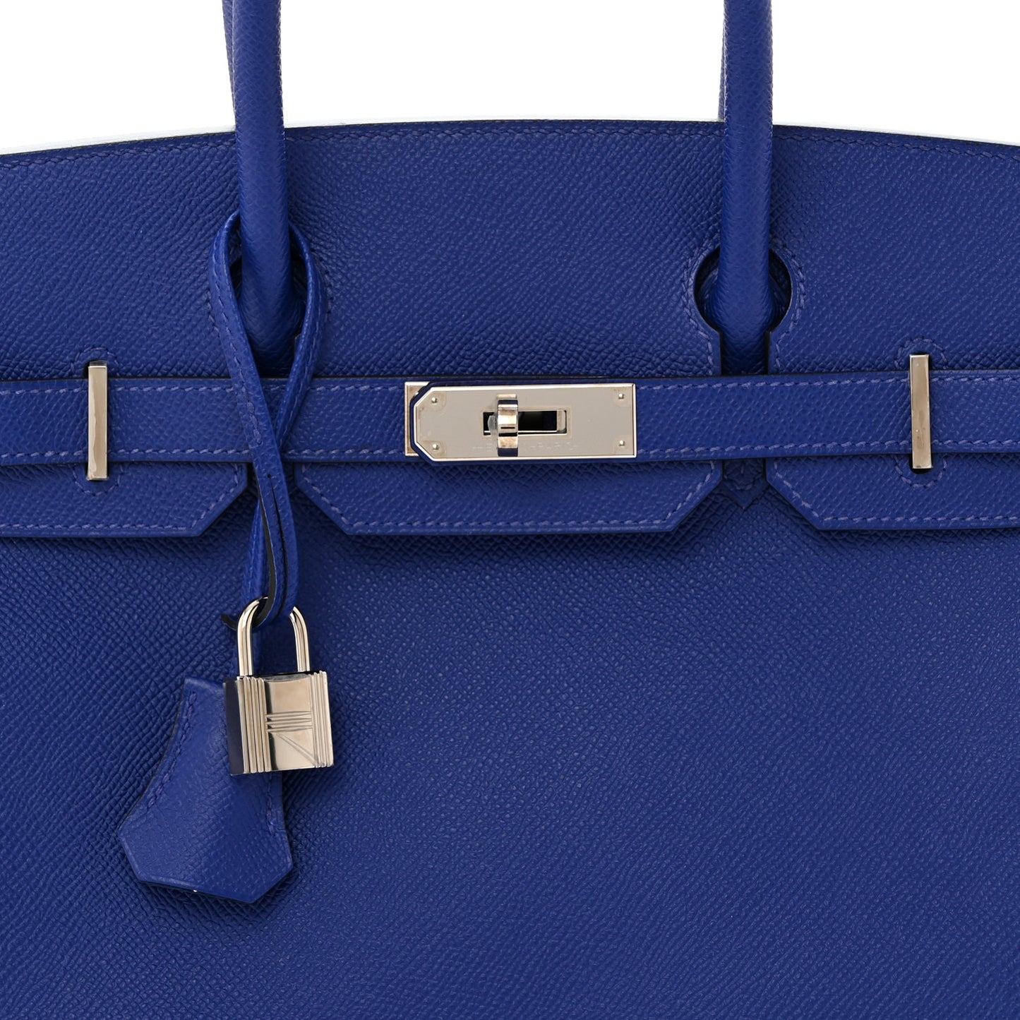 Epsom Birkin 30 Bleu Electrique