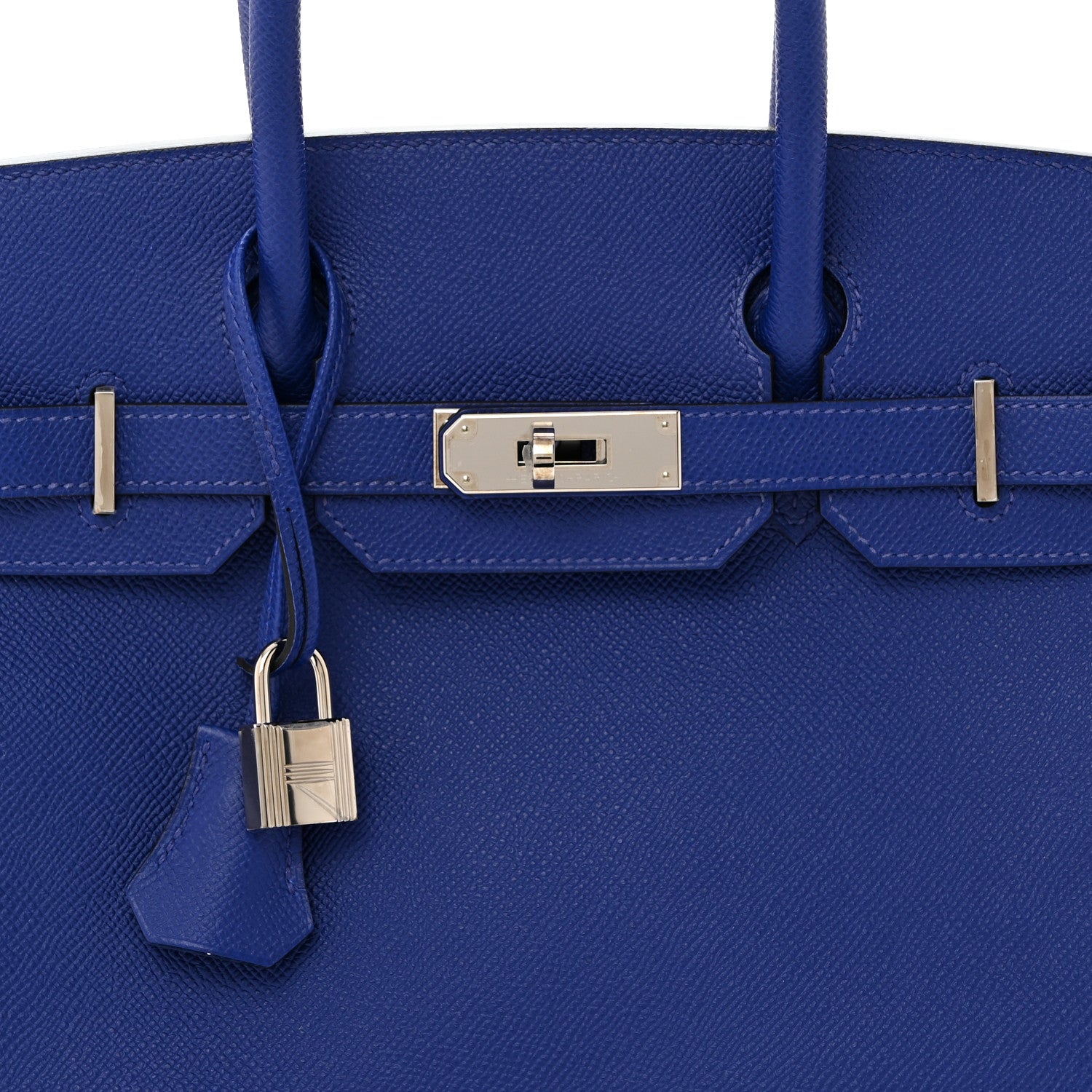 Hermes Epsom Birkin 30 Bleu Electrique 8 of 10