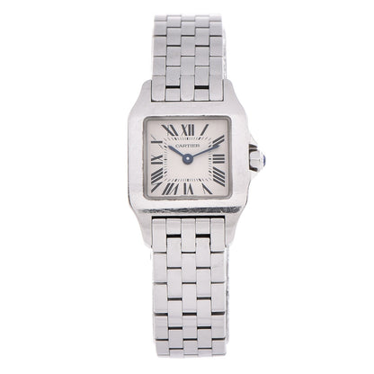 Cartier Stainless Steel 20mm Santos Demoiselle Quartz Watch 1 of 10