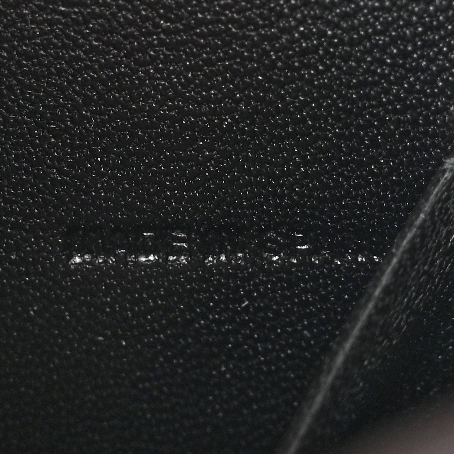 Calfskin Small Nile Bracelet Minaudiere Bag Black