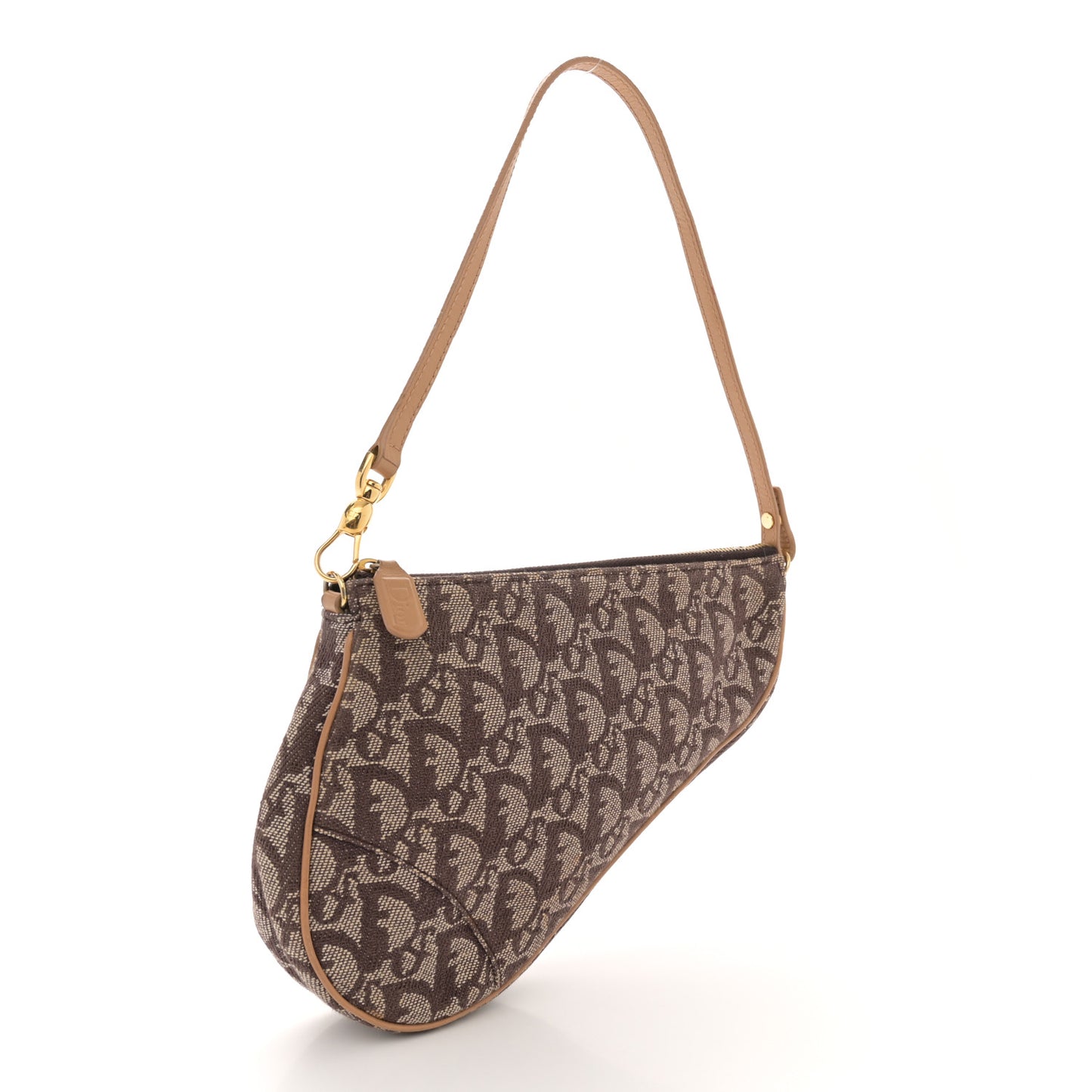 Monogram Mini Saddle Pochette Beige