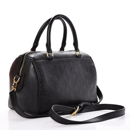 Louis Vuitton Empreinte Speedy Bandouliere 25 NM Black 4 of 9