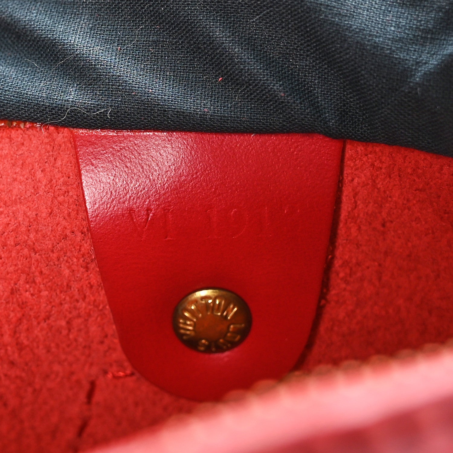 Louis Vuitton Epi Speedy 25 Castillan Red 6 of 14