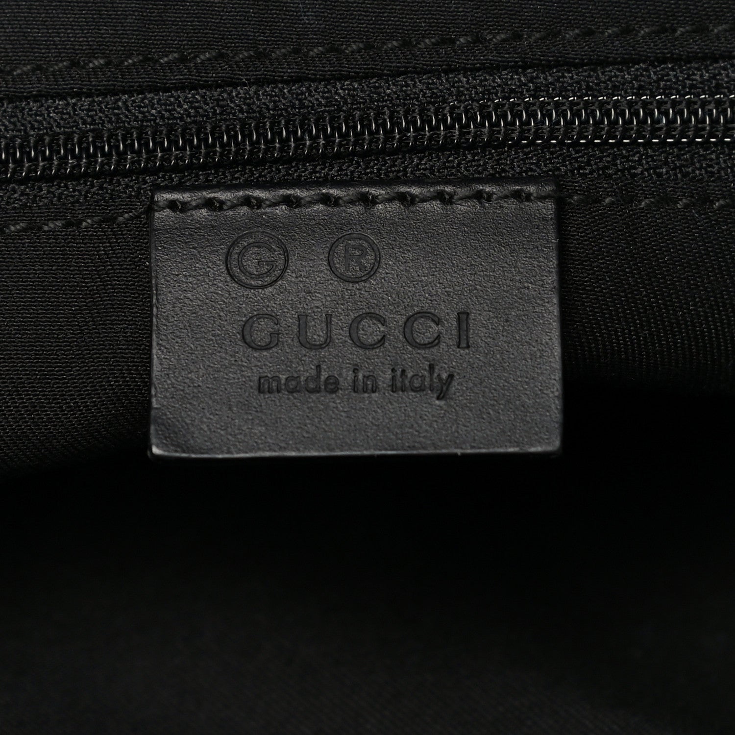 Gucci Nylon Monogram Hobo Black 5 of 20