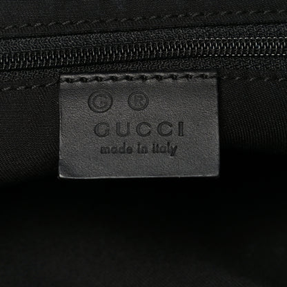 Gucci Nylon Monogram Hobo Black 5 of 20