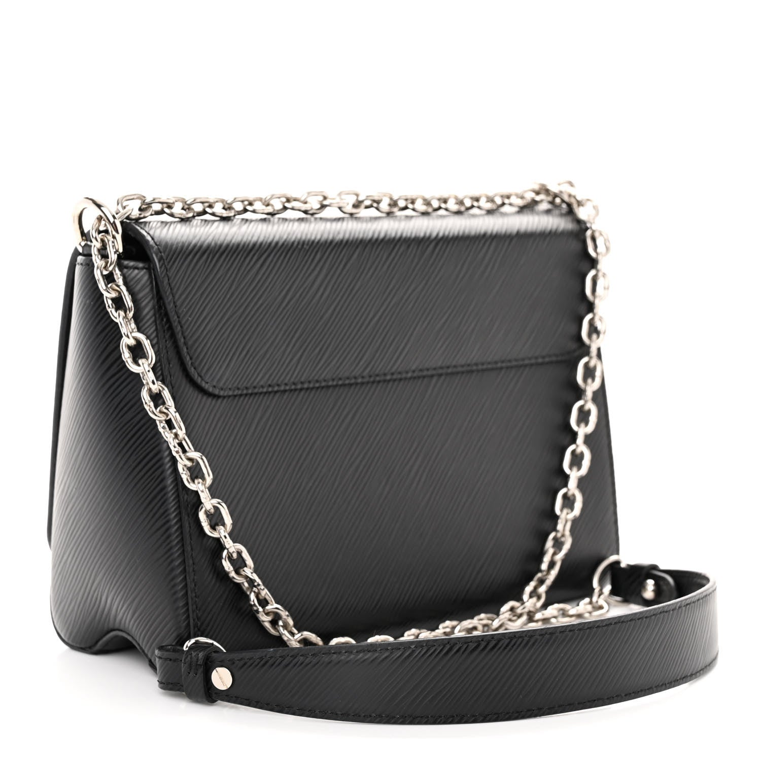 Louis Vuitton Epi Twist Shoulder Bag MM Black 3 of 11