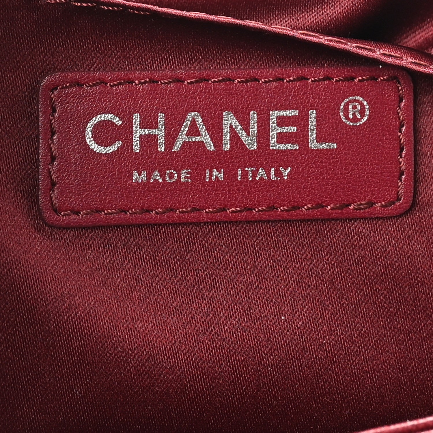 Chanel Lambskin Quilted Chanel 3 Accordion Flap Bag Red 6 of 11