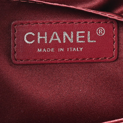 Chanel Lambskin Quilted Chanel 3 Accordion Flap Bag Red 6 of 11