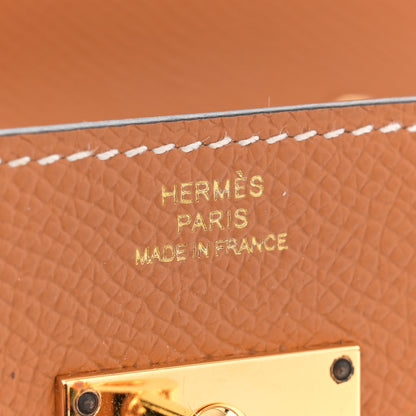 Hermes Epsom Kelly Wallet To Go Toffee 6 of 10