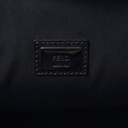 Fendi Vitello Elite Cuoio Monster Buggies Medium Roll Tote Blue Royal Black 7 of 9