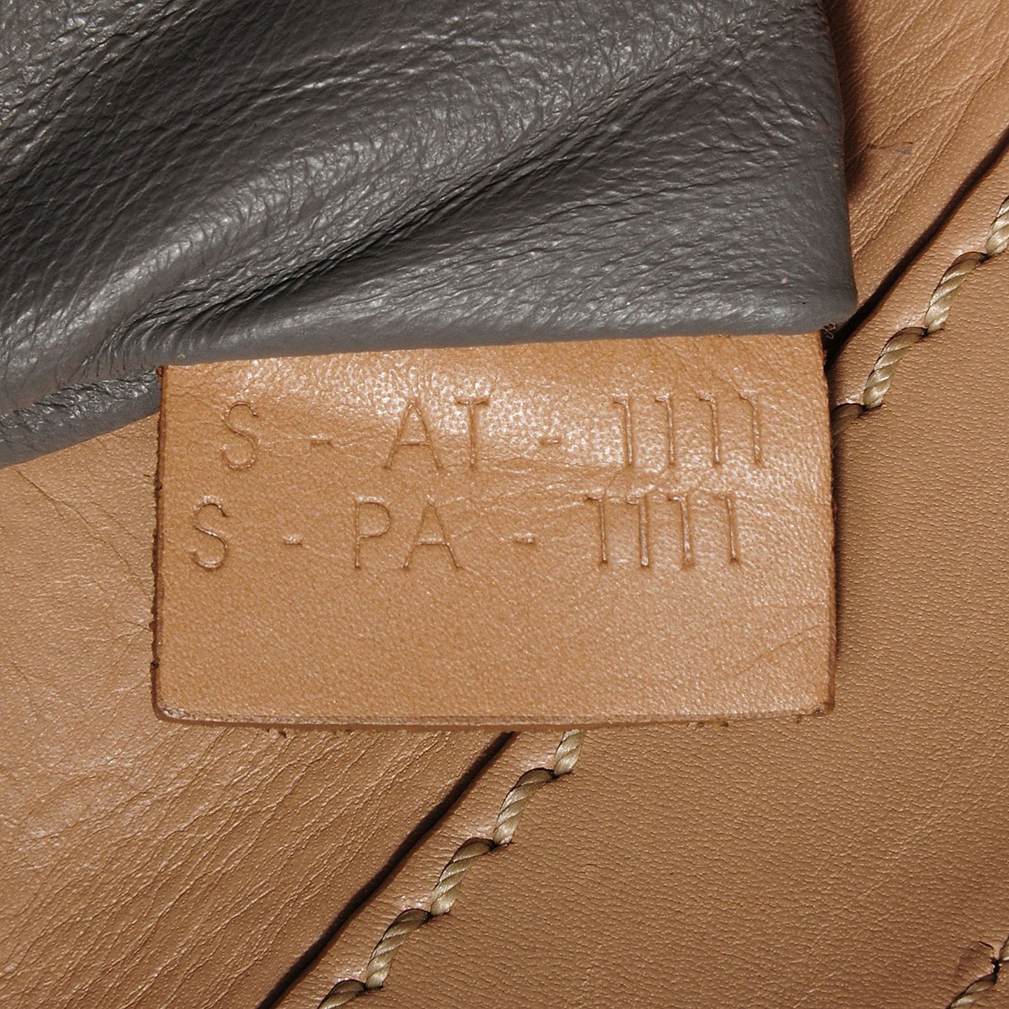 Smooth Calfskin Suede Mini Luggage Camel