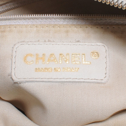 Chanel Caviar Quilted Small Pochette White 6 of 7