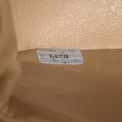 Chanel Caviar Quilted Medium Single Flap Beige 7 of 9