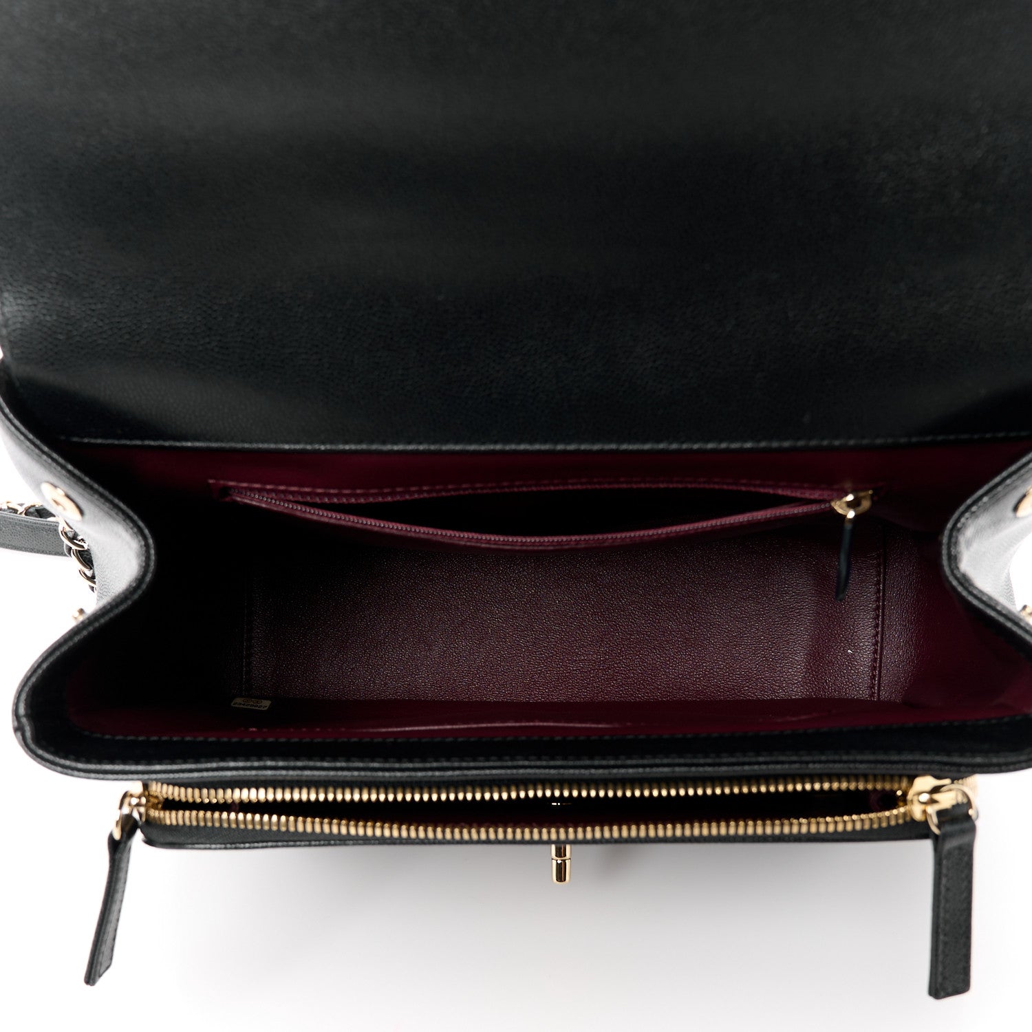 Chanel Caviar Quilted Large Business Affinity Flap Black 5 of 12