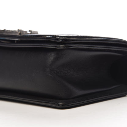 Chanel Calfskin Double Stitch Small Boy Flap Black 9 of 10