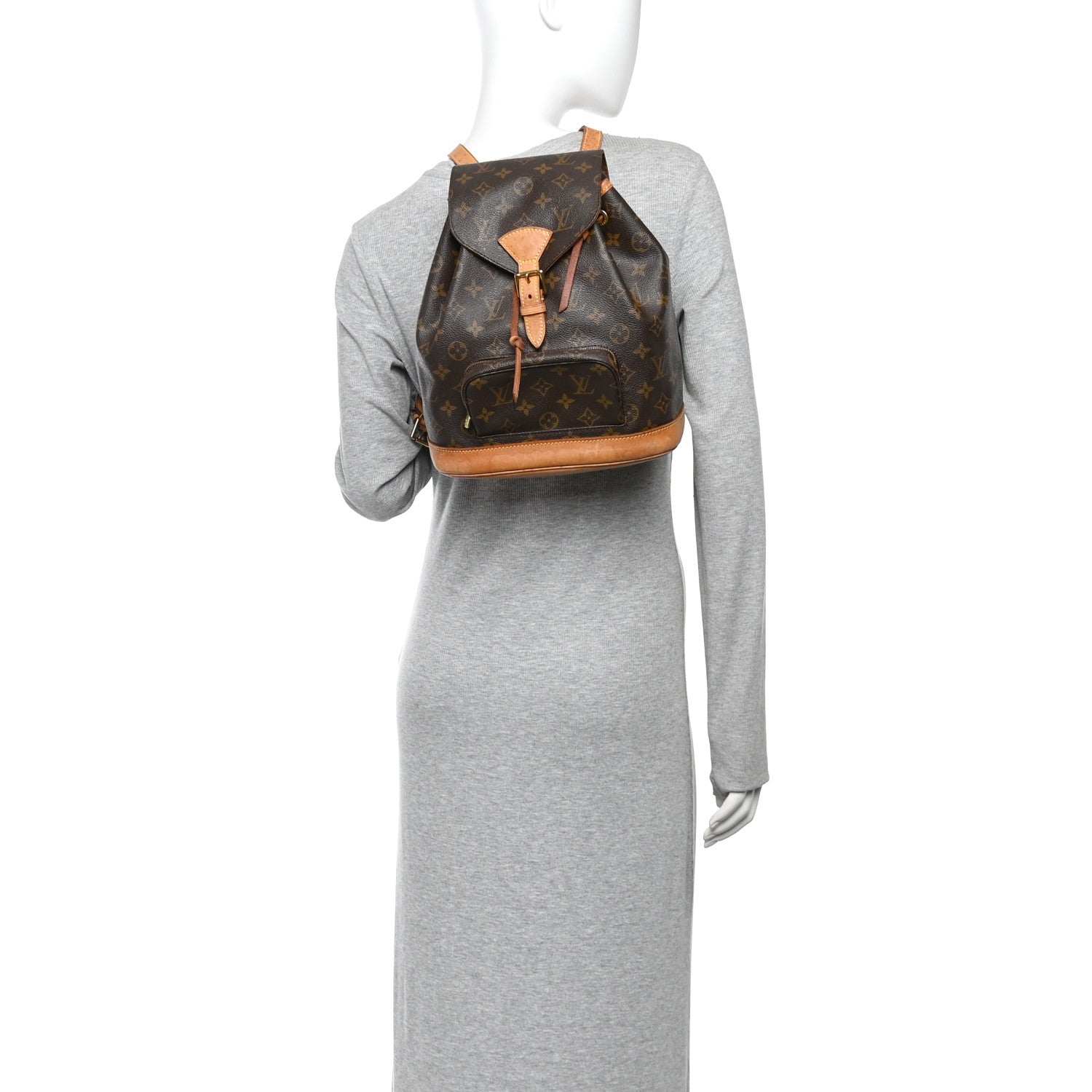 Louis Vuitton Monogram Montsouris MM Backpack 2 of 14