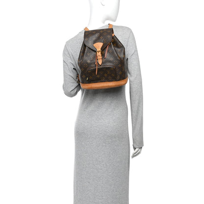 Louis Vuitton Monogram Montsouris MM Backpack 2 of 14