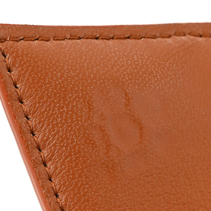 Balenciaga Shiny Calfskin Crocodile Embossed Small Hourglass Top Handle Bag Camel 13 of 13