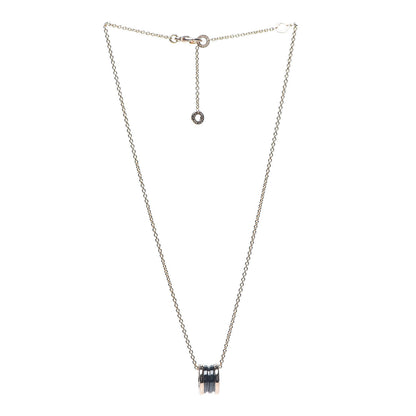 Bulgari 18K Rose Gold Black Ceramic B.Zero1 Pendant Necklace 2 of 5