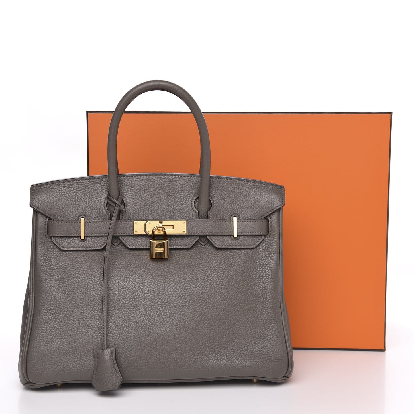 Taurillon Clemence Birkin 30 Etain