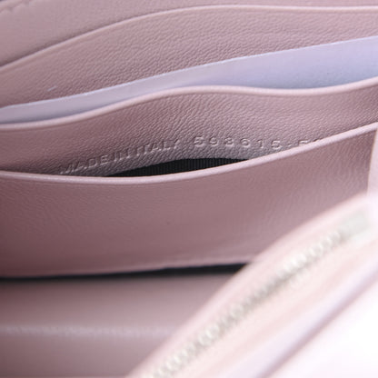 Balenciaga Smooth Calfskin B Wallet on Chain Light Rose 6 of 10