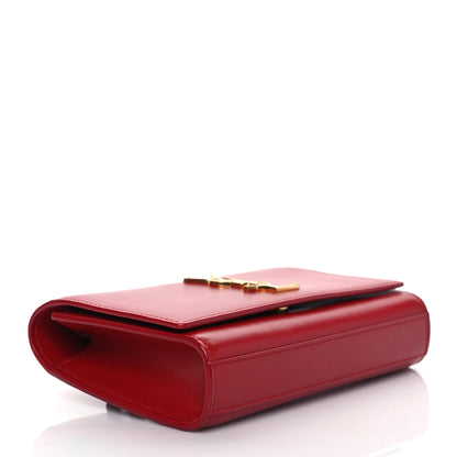 Saint Laurent Smooth Calfskin Monogram Kate Belt Bag Red 4 of 9