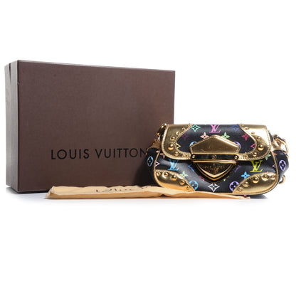 Louis Vuitton Monogram Multicolor Marilyn Black Gold 8 of 8