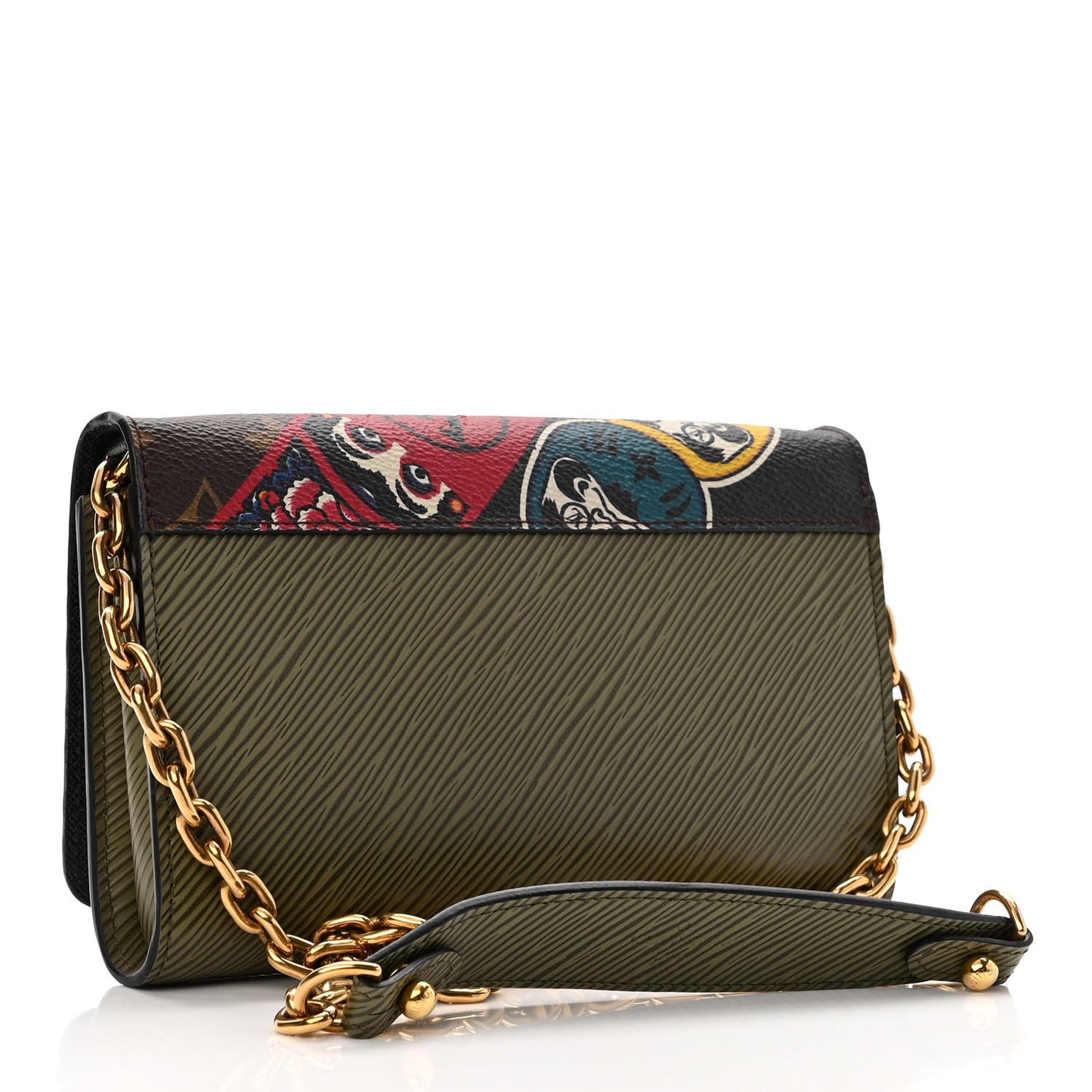 Monogram Epi Kabuki Twist Chain Wallet