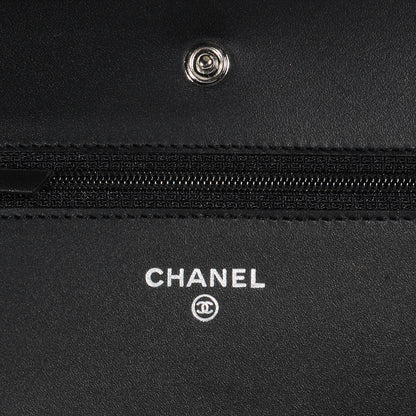 Chanel Caviar Wallet on Chain WOC Black 6 of 9