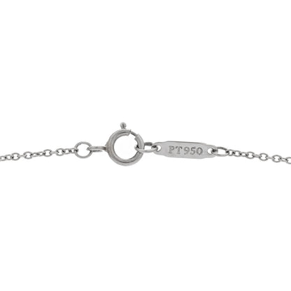 Tiffany Platinum Diamond Large Paper Flowers Pendant Necklace 5 of 6