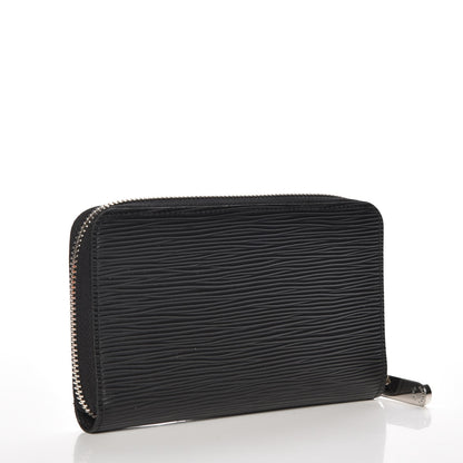 Louis Vuitton Epi Zippy Compact Wallet Black 3 of 7