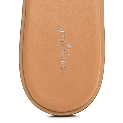 Louis Vuitton Monoglam Lock It Flat Mule 39 7 of 9