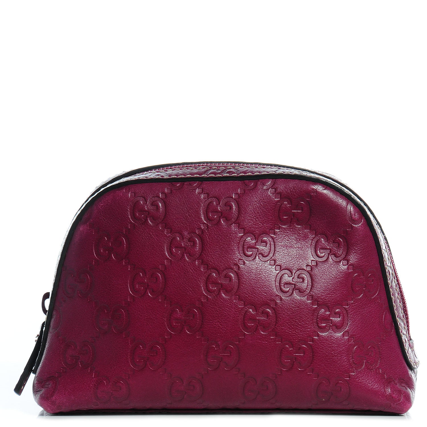 Gucci Guccissima GG Cosmetic Case Purple 1 of 8