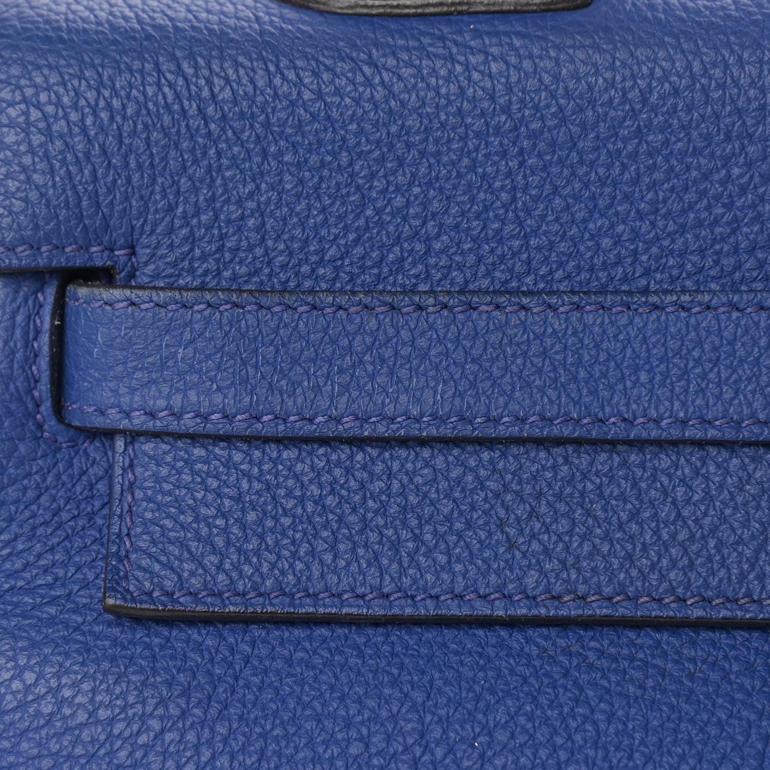 Hermes Togo Kelly Retourne 35 Bleu Electrique 36 of 38