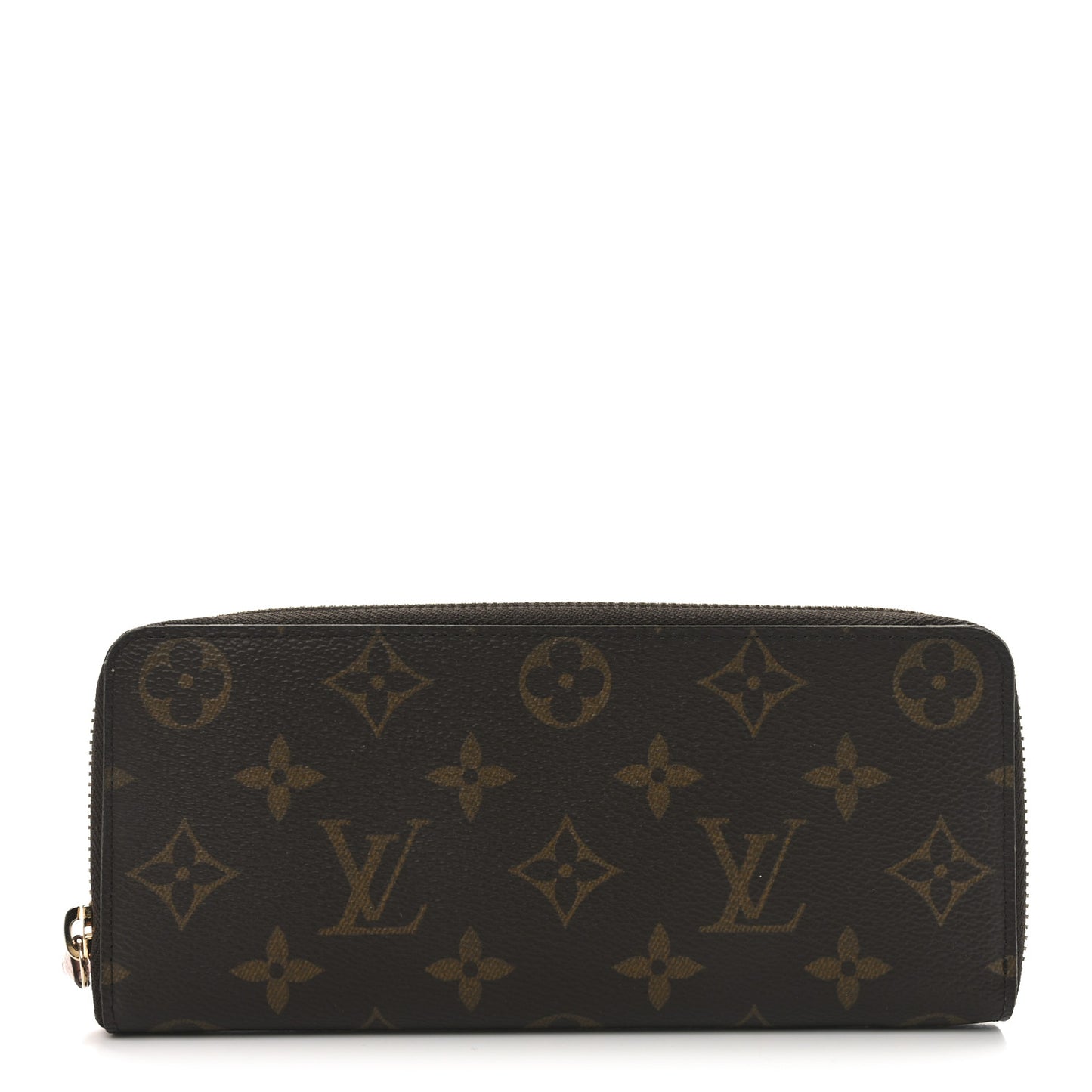 Monogram Clemence Wallet Rose Ballerine