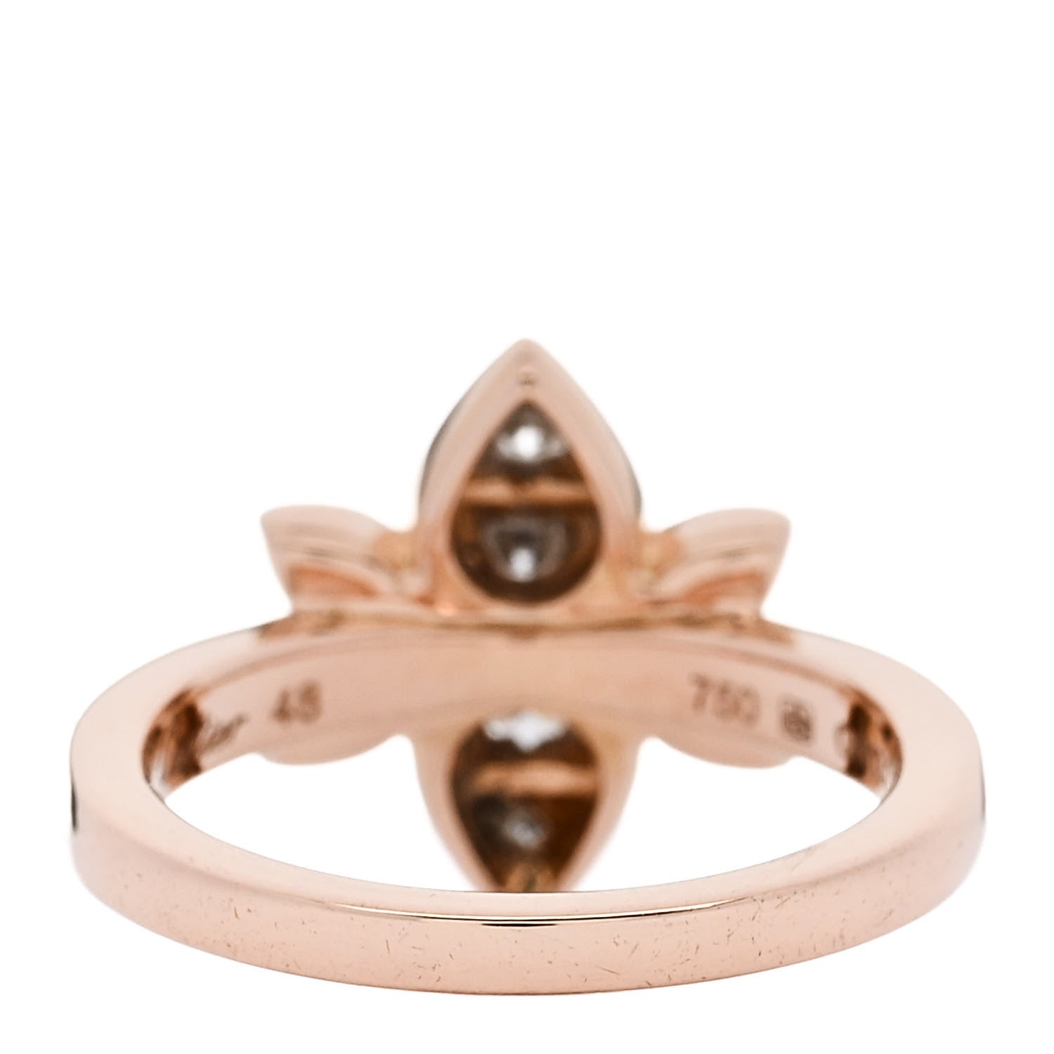Cartier 18K Pink Gold Diamond Inde Mysterieuse Ring 48 4.5 48 4.5 4 of 7