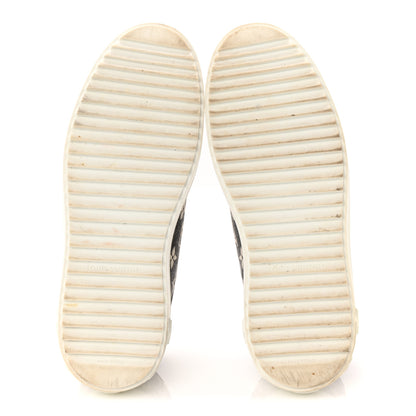 Louis Vuitton Denim Monogram Time Out Sneakers 39 6 of 11