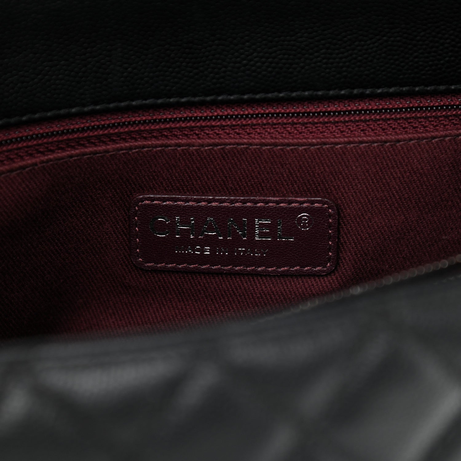 Chanel Caviar Quilted Small Coco Handle Flap Black 7 of 10