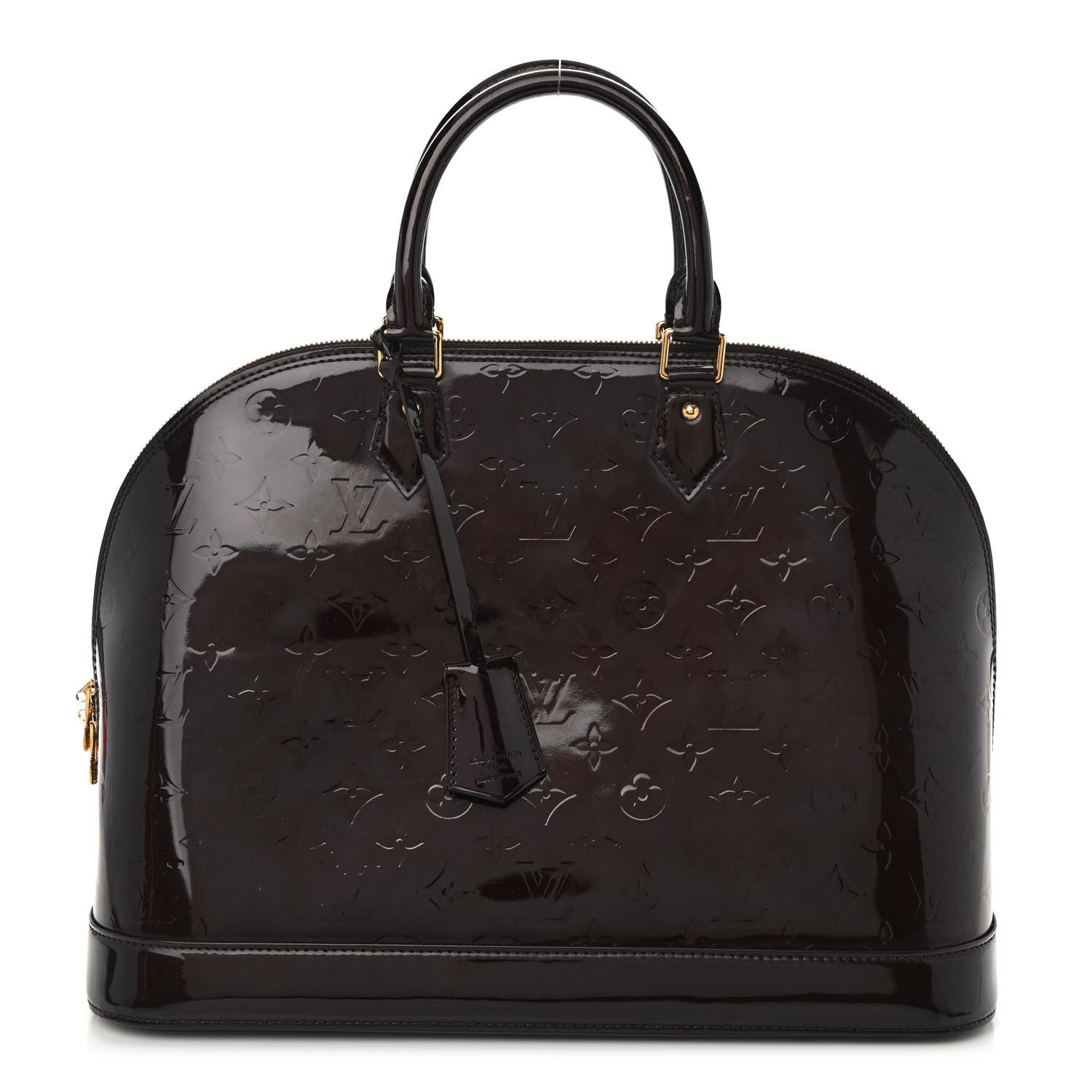 Louis Vuitton Vernis Alma MM Amarante 1 of 11