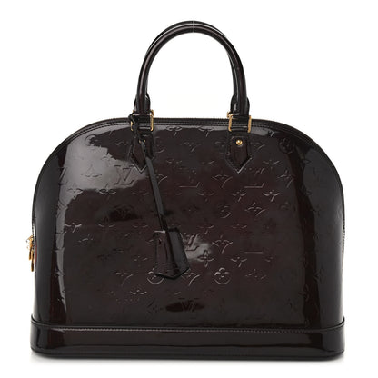Louis Vuitton Vernis Alma MM Amarante 1 of 11