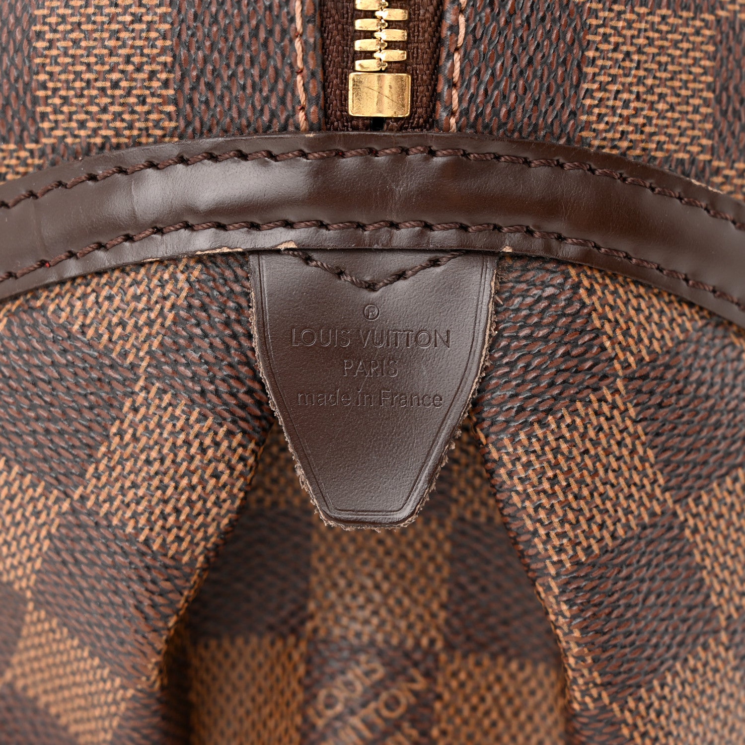 Louis Vuitton Damier Ebene Rivington GM 6 of 11