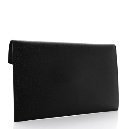 Saint Laurent Grain De Poudre Uptown Pouch Black 3 of 8