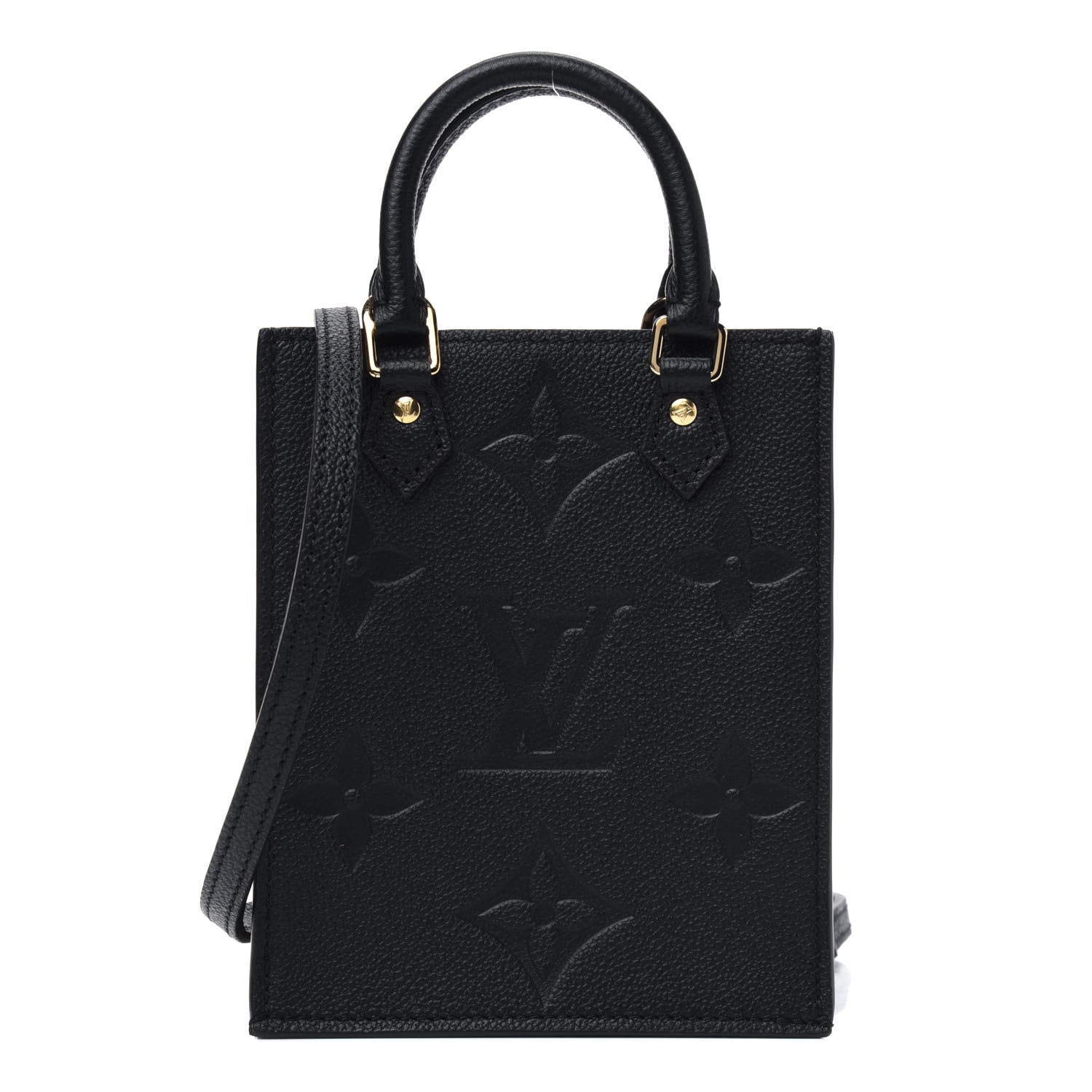 Louis Vuitton Empreinte Monogram Giant Petit Sac Plat Black 1 of 3