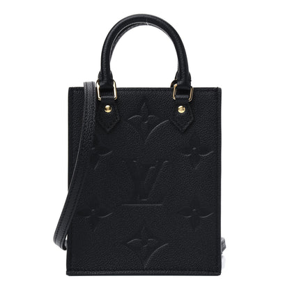 Louis Vuitton Empreinte Monogram Giant Petit Sac Plat Black 1 of 3