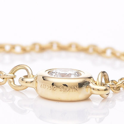 Tiffany 18K Yellow Gold Diamond .07ct Elsa Peretti Diamonds by the Yard Ring 50 5.5 5 of 6
