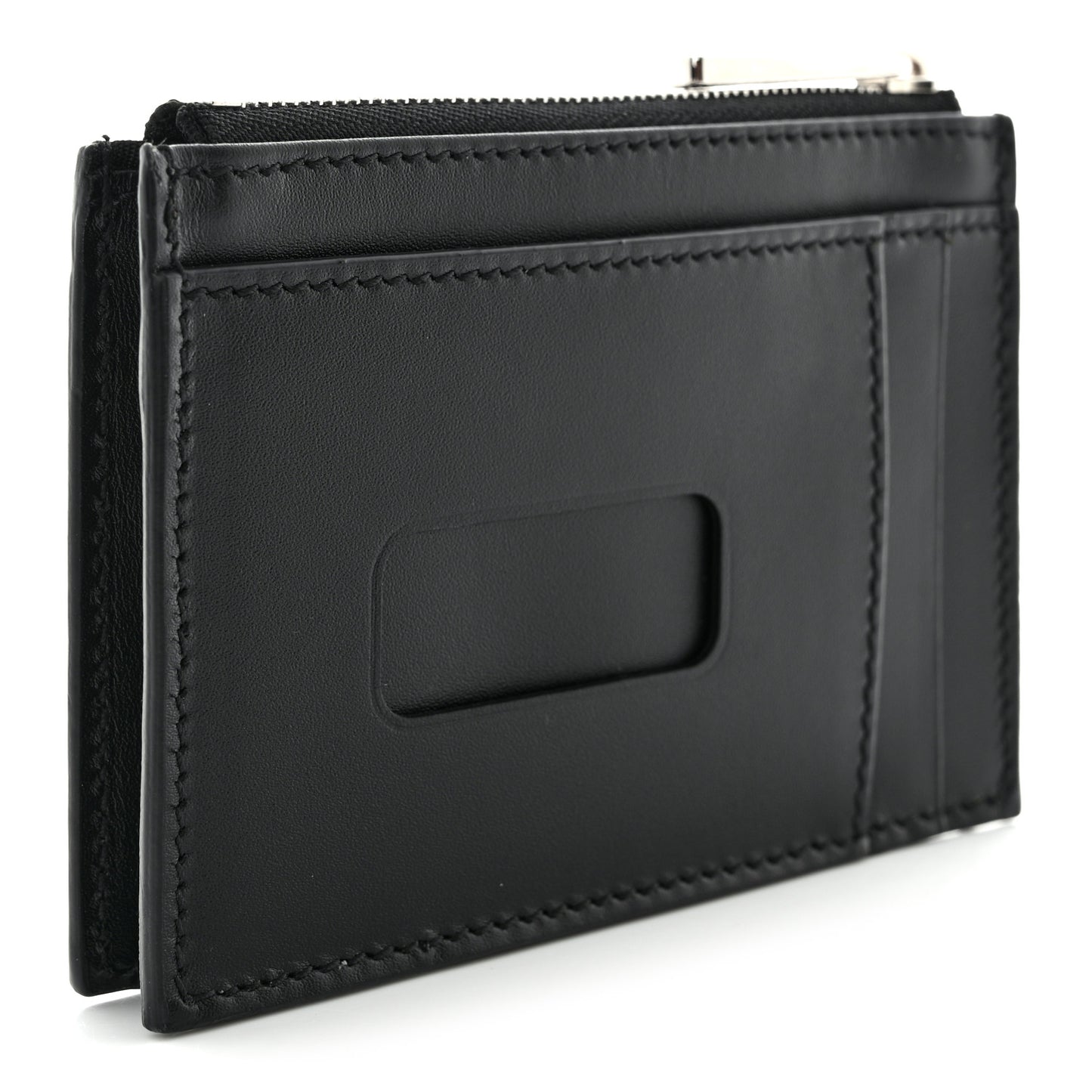 Guccissima Signature Coin Case Card Holder Black