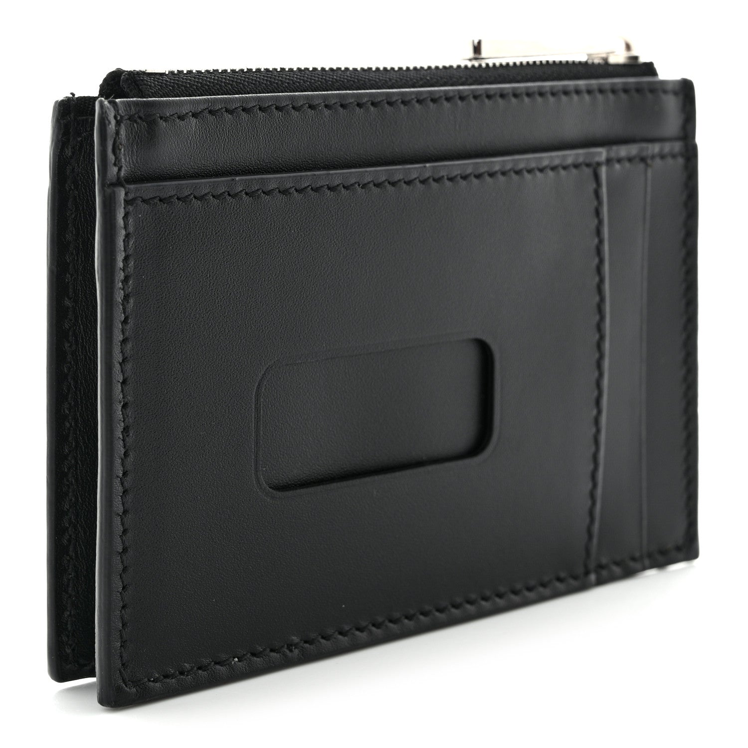 Gucci Guccissima Signature Coin Case Card Holder Black 3 of 8