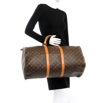 Louis Vuitton Monogram Keepall 55 2 of 16