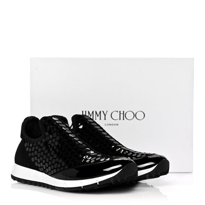 Jimmy Choo Patent Suede Montana Slip-On Sneakers 38.5 Black 8 of 8