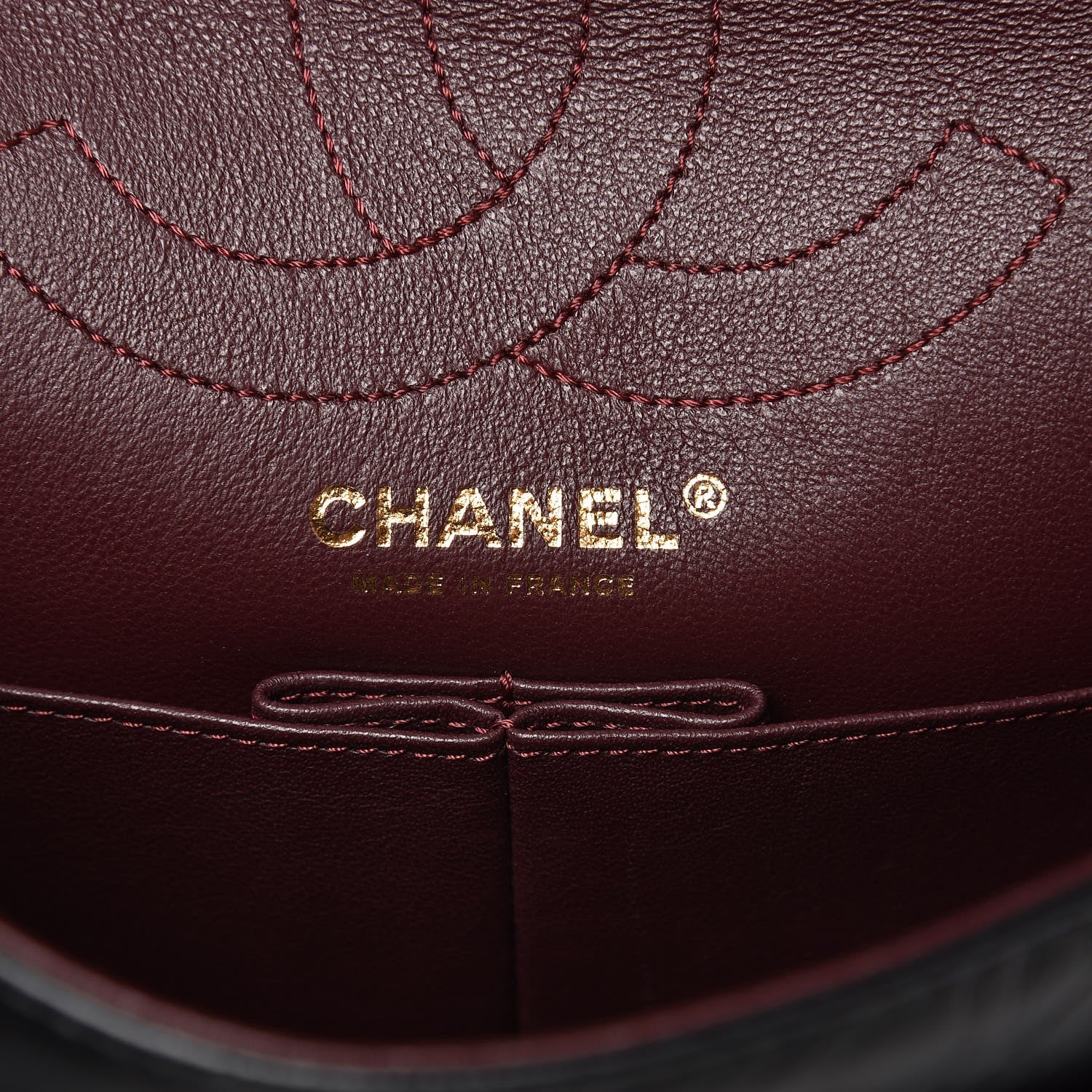 Chanel Aged Calfskin Lucky Charms 2.55 Reissue 225 Flap Black 6 of 7